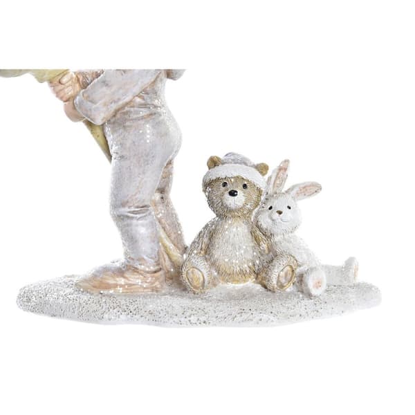 Julgranskula DKD Home Decor Harts Barn (11 x 5,5 x 12 cm) (2 antal)