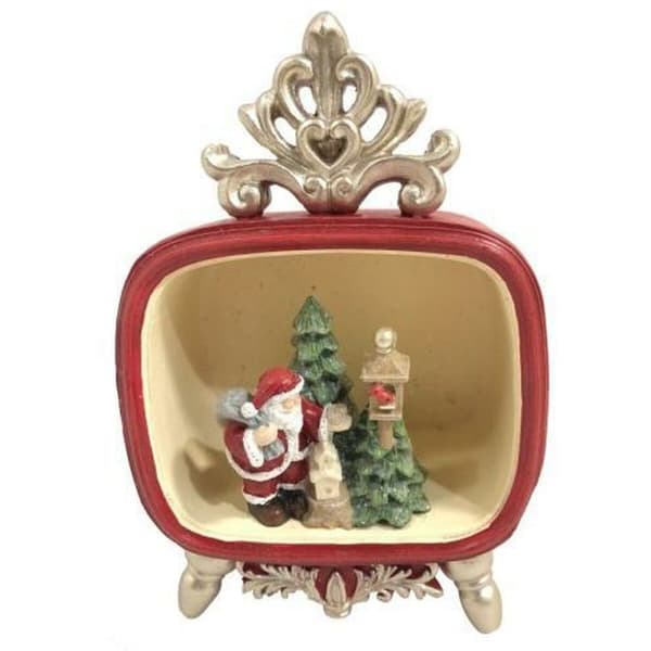 Julgranskula DKD Home Decor Harts (10 x 5,5 x 13 cm) (4 antal)