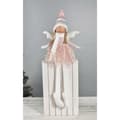Miniatyrbild 3 av 3: Prydnadsfigur DKD Home Decor Jul Fe Polyester Ängel (22 x 15 x 48 cm) (2 antal)