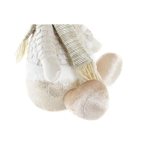 Julgranskula DKD Home Decor Polyester Ren (19 x 18 x 38 cm) (2 antal)