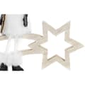 Pikkukuva 2 / 3: Joulutähti DKD Home Decor Polyesteri MDF Tähti (2 osaa) (18 x 6 x 19 cm)