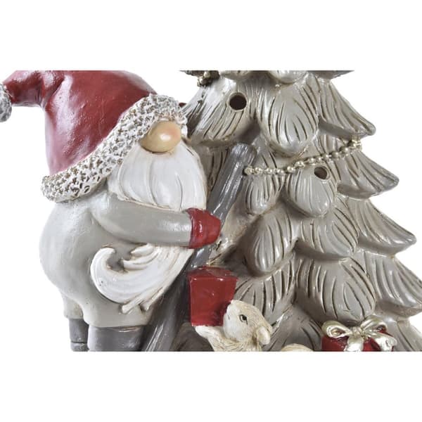 Joulukuusenpallo DKD Home Decor Puut Hartsi (15 x 10 x 18 cm) (2 osaa)