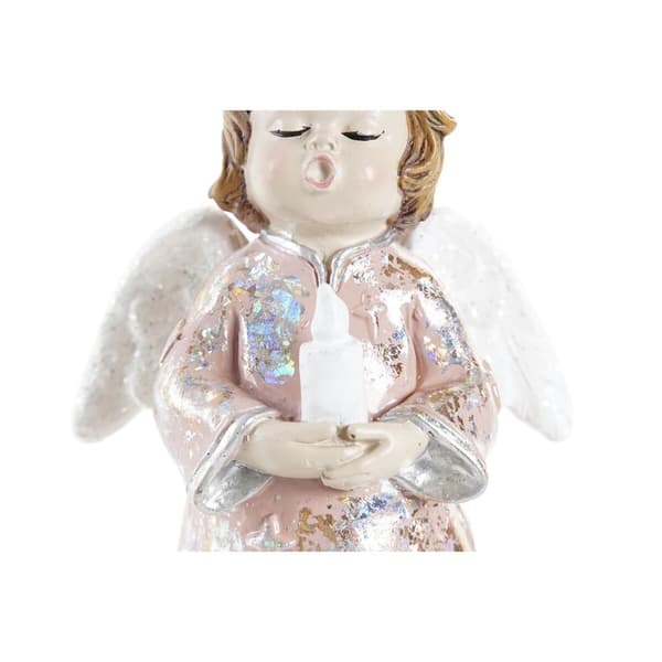 Julgranskula DKD Home Decor Harts Ängel (7 x 5 x 13 cm) (2 antal)