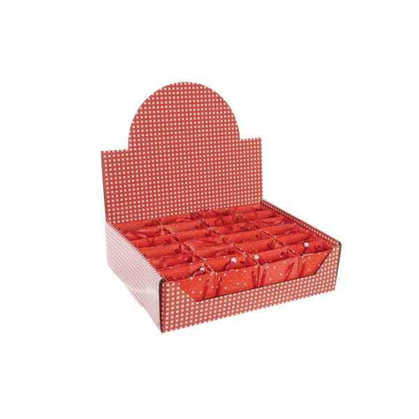 Julgranskula DKD Home Decor Harts Tomte (3,5 x 2,5 x 4 cm) (4 antal)