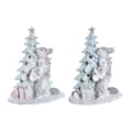 Miniatyrbild 1 av 4: Julgranskula DKD Home Decor Mus Harts (13 x 8,5 x 16 cm) (2 antal)