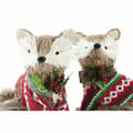 Miniatyrbild 3 av 3: Julgranskula DKD Home Decor Polyester (16 x 18 x 21 cm) (2 antal)