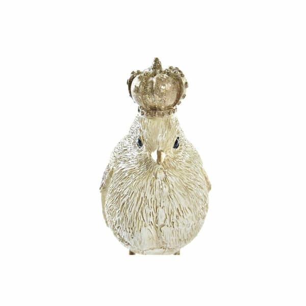 Julgranskula DKD Home Decor Harts Madár (11 x 5 x 9,5 cm) (2 antal)
