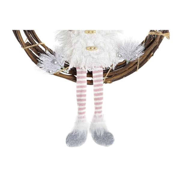 Julgranskula DKD Home Decor Rattan (37 x 10 x 38 cm) (3 antal)