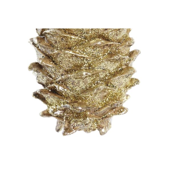 Julepynt DKD Home Decor Ananas Harpiks (13 x 7,5 x 7,5 cm) (3) (3 enheder)