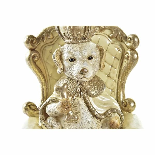 Sparegris DKD Home Decor Kat Harpiks Hund (12,5 x 10,5 x 20,5 cm) (2 enheder)