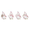 Miniatyrbild 1 av 4: Julgranskula DKD Home Decor Harts Snögubbe (3,5 x 2,5 x 4 cm) (4 antal)