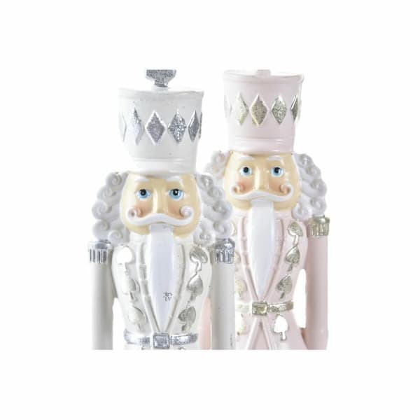 Julgranskula DKD Home Decor Harts Nötknäppare (4,5 x 4 x 17 cm) (2 antal)