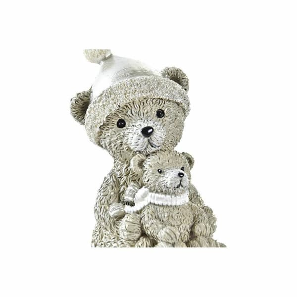 Julgranskula DKD Home Decor Harts Björn (10 x 4 x 9,5 cm) (2 antal)