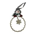 Miniatyrbild 3 av 3: Julgranskula DKD Home Decor Harts Cirklar (9 x 3 x 13,5 cm) (6 antal)