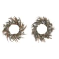Miniatyrbilde 1 av 4: Adventkranse DKD Home Decor Blomster (60 x 10 x 60 cm) (2 enheter)