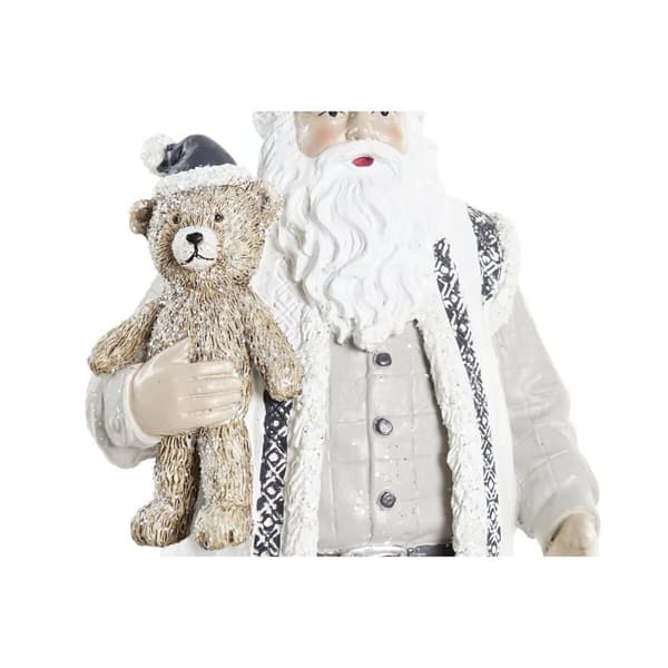 Julekule DKD Home Decor Harpiks Julenissen (12 x 9 x 27 cm) (2 enheter)