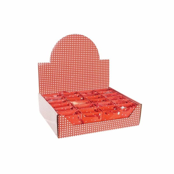 Julekule DKD Home Decor Harpiks Engel (3,5 x 2,5 x 4 cm) (4 enheter)