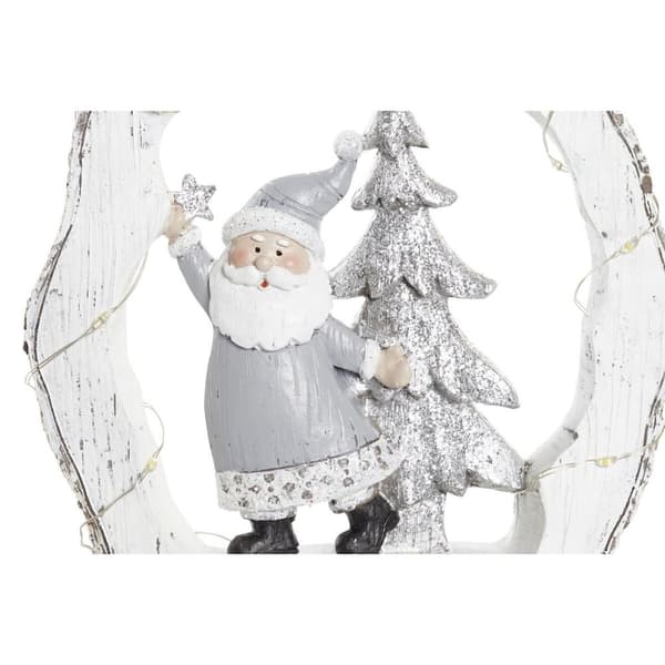 Julekule DKD Home Decor Harpiks (17 x 4,5 x 19 cm) (2 enheter)