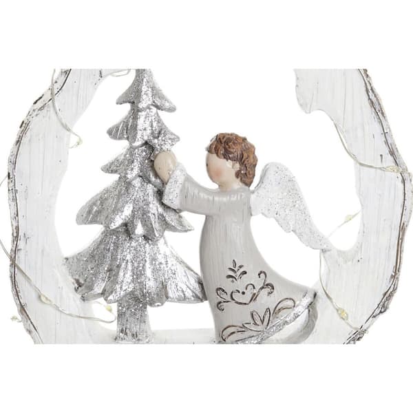 Julekule DKD Home Decor Harpiks (17 x 4,5 x 19 cm) (2 enheter)