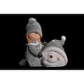 Miniatyrbilde 2 av 4: Julekule DKD Home Decor Polyester Magnesium (36 x 22 x 33 cm) (4 enheter)