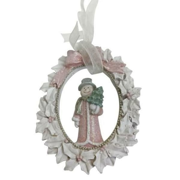 Julekule DKD Home Decor Harpiks (7 x 1 x 9 cm) (6 enheter)