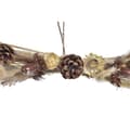 Miniatyrbilde 2 av 3: Julekule DKD Home Decor Blomster (60 x 15 x 8 cm) (2 enheter)