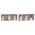 Miniatyrbilde 4 av 4: Juldekorasjonssett DKD Home Decor Polyester Tre MDF (21 x 8 x 1,5 cm) (2 enheter)