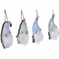 Miniatyrbilde 2 av 4: Juldekorasjonssett DKD Home Decor Polyester Tre MDF (21 x 8 x 1,5 cm) (2 enheter)