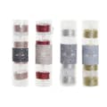 Miniatyrbilde 2 av 2: Stearinlys DKD Home Decor LED Lyd Jul (4 x 4 x 5 cm) (4 enheter)