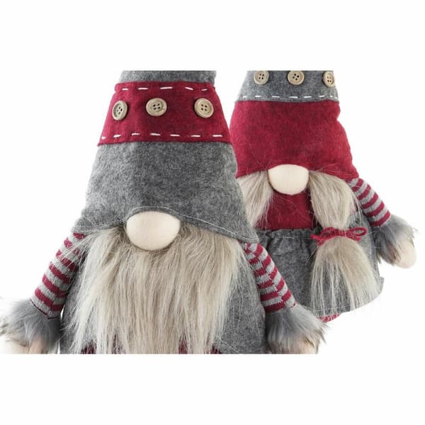 Dekorativ Figur DKD Home Decor Jul Hansker Polyester (24 x 10 x 73 cm) (2 enheter)
