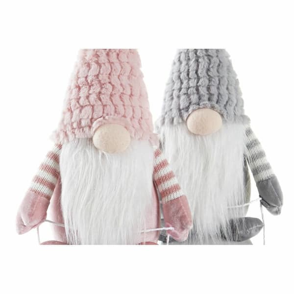 Dekorativ Figur DKD Home Decor Jul Hansker Polyester (15 x 25 x 35 cm) (2 enheter)