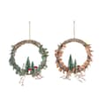 Miniatyrbilde 1 av 4: Julekule DKD Home Decor LED Lyd Tre (2 enheter) (30 x 2 x 30 cm)