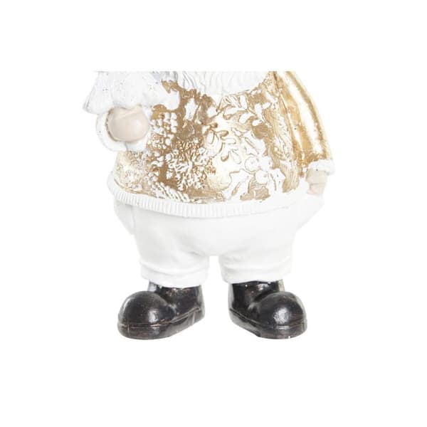 Joulukuusenpallo DKD Home Decor Hartsi Joulupukki (8 x 6 x 13,5 cm) (2 osaa)