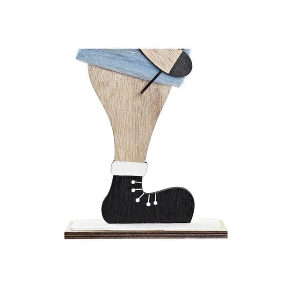 Joulukuusenpallo DKD Home Decor Puu Polyesteri Poro (5 x 22 x 41 cm) (4 osaa)