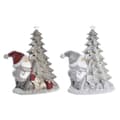 Pikkukuva 1 / 4: Joulukuusenpallo DKD Home Decor Puut Hartsi (15 x 10 x 18 cm) (2 osaa)