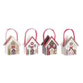 Pikkukuva 1 / 3: Joulukuusenpallo DKD Home Decor Puu Talo (13 x 7 x 15 cm) (4 osaa)