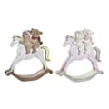Pikkukuva 1 / 3: Joulukuusenpallo DKD Home Decor Hartsi (14 x 4,5 x 15 cm) (2 osaa)