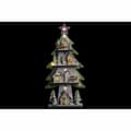 Miniatyrbillede 4 af 4: Juletræ DKD Home Decor Rød Træ Blå Pink Grøn (23 x 9 x 47 cm) (2 enheder)