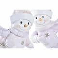 Miniatyrbillede 3 af 3: Julepynt DKD Home Decor Harpiks Sne dukke (15 x 13,5 x 24,5 cm) (2 enheder)