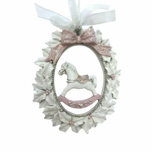 Julepynt DKD Home Decor Harpiks (7 x 1 x 9 cm) (6 enheder)