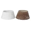 Miniatyrbillede 1 af 4: Juletræ nederdel DKD Home Decor flet (59 x 59 x 26 cm) (2 enheder)