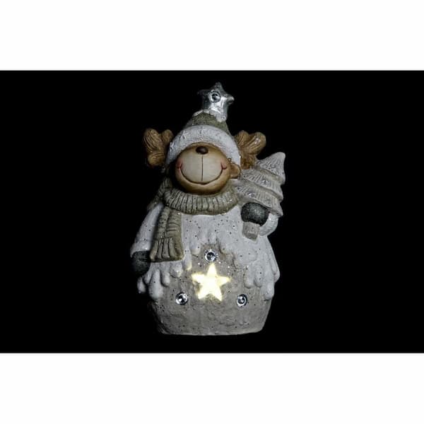 Joulukuusenpallo DKD Home Decor Poro Magnesium (24 x 17 x 39 cm) (2 osaa)