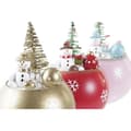 Pikkukuva 2 / 5: Joulukuusenpallo DKD Home Decor MDF (8 x 8 x 11 cm) (3) (3 osaa)