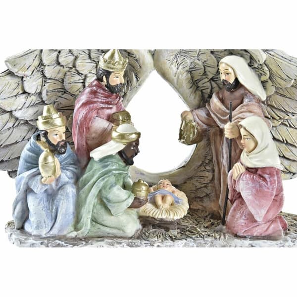 Joulukuusenpallo DKD Home Decor Hartsi (27,5 x 7 x 10,5 cm) (2 osaa)