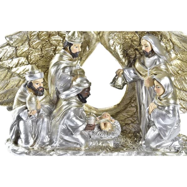 Joulukuusenpallo DKD Home Decor Hartsi (27,5 x 7 x 10,5 cm) (2 osaa)