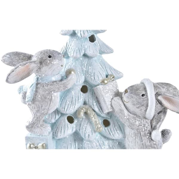 Julgranskula DKD Home Decor Träd Harts (13,5 x 8 x 16 cm) (2 antal)