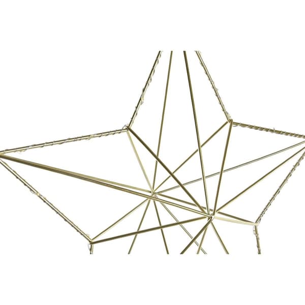 Julgranskula DKD Home Decor Metall Stjärna (2 antal) (30 x 11 x 30 cm)