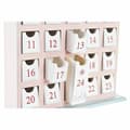 Miniatyrbild 2 av 3: Adventskalender DKD Home Decor Trä Hus (27 x 7 x 40 cm) (2 antal)