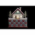 Miniatyrbild 2 av 4: Adventskalender DKD Home Decor Trä Hus (32 x 8 x 33 cm) (2 antal)