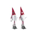 Miniatyrbild 1 av 3: Prydnadsfigur DKD Home Decor Jul Gnom Polyester (16 x 12 x 46 cm) (2 antal)